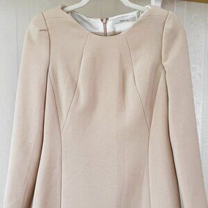 Creme Neutral Fall and Spring Dress